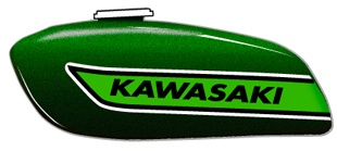 Candy Green Fuel Tank