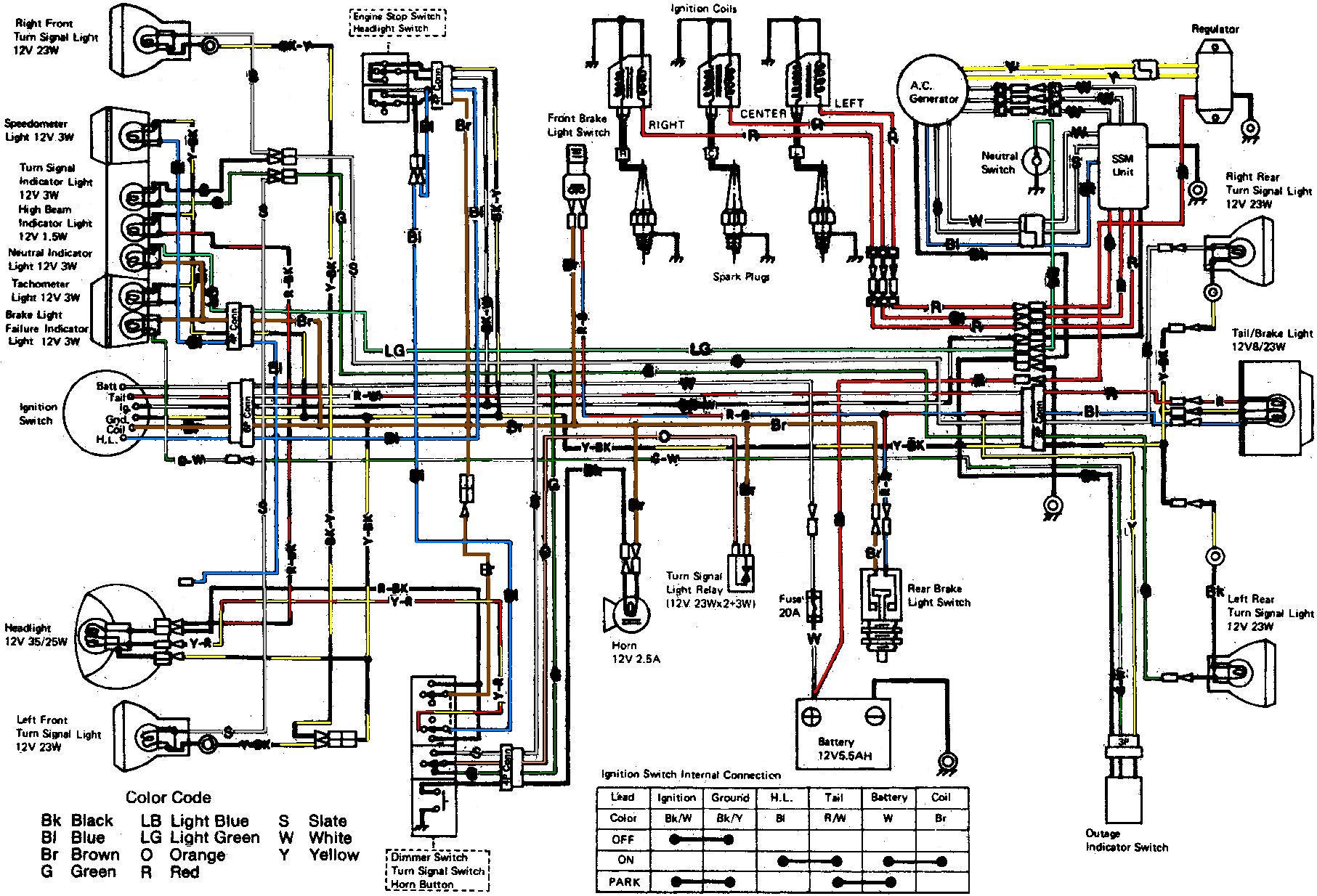 Wiring Diagrams, Kawasaki Bayou 300 Ignition Wiring Diagram